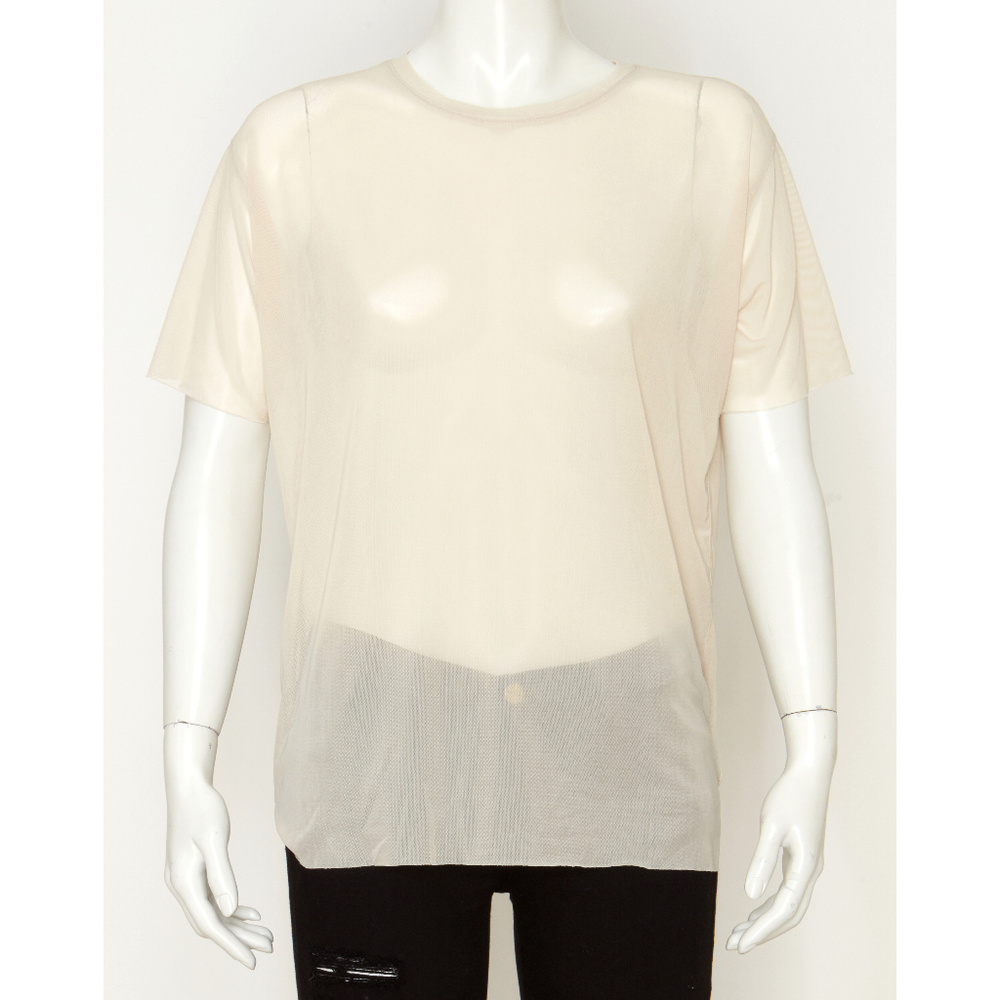 NWT Sheer Ivory Top